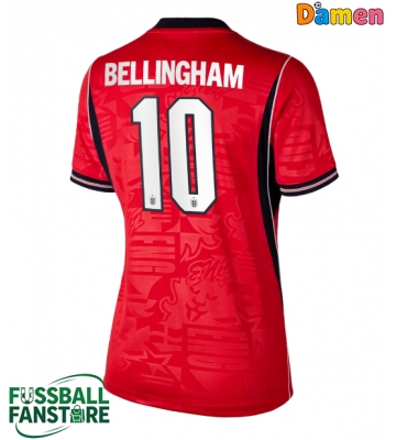 England Jude Bellingham #10 Replik Auswärtstrikot Damen WM 2026 Kurzarm